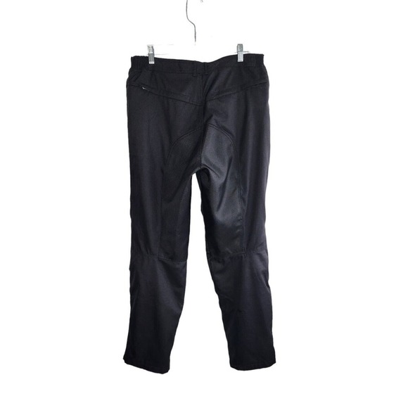 TOURMASTER Jean Pant Protective Motorcycle Gear Black Large 34/36 Padded - Picture 2 of 8